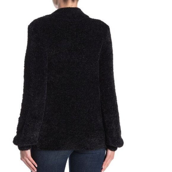 SUSINA Teddy Fleece Knit Cardigan - Picture 2 of 7